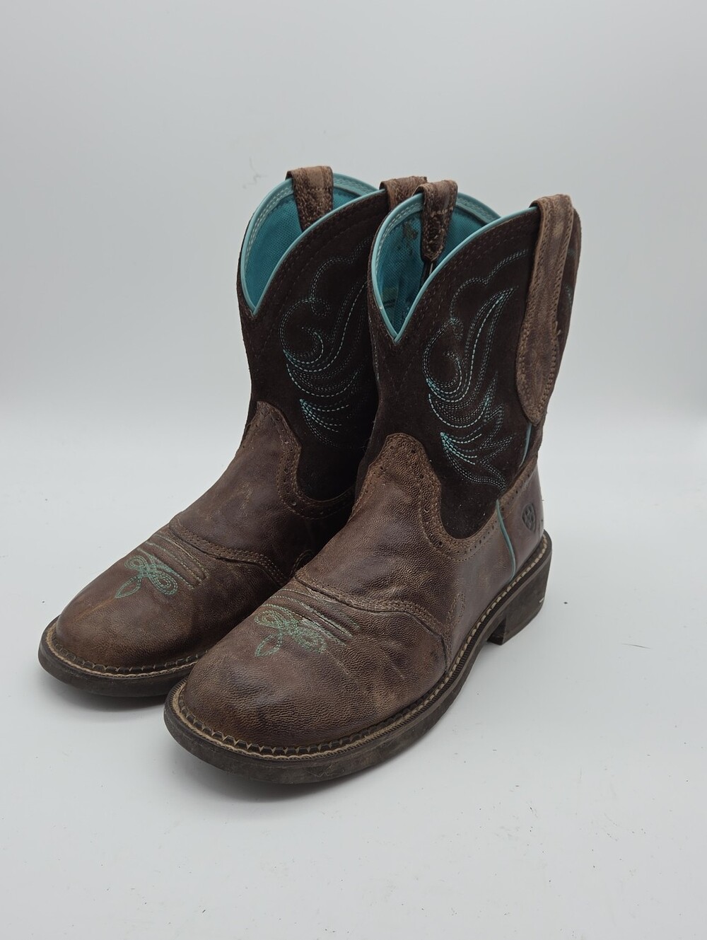 Ariat Fatbaby Western Boots Size 8.5 - Picture 3 of 7
